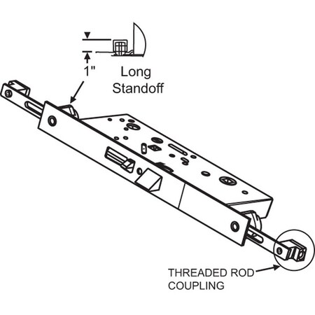 Strybuc Concealed Active Multipoint 56-121
